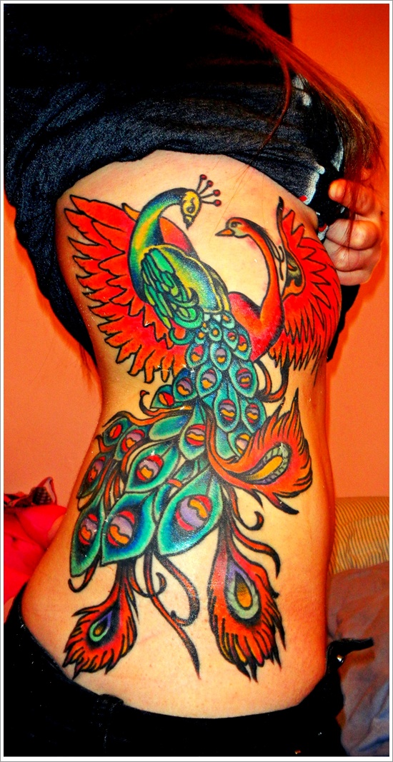 Bird tattoo design, idea 45