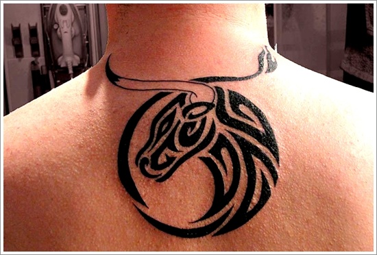 Bull tattoo design, idea 4