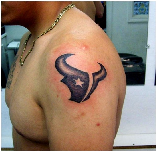 Bull tattoo design, idea 12