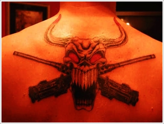 Bull tattoo design, idea 18