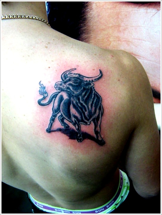 Bull tattoo design, idea 19