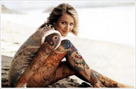 Full body tattoo design, idea 4