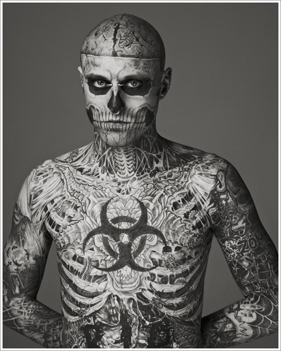 Full body tattoo design, idea 17