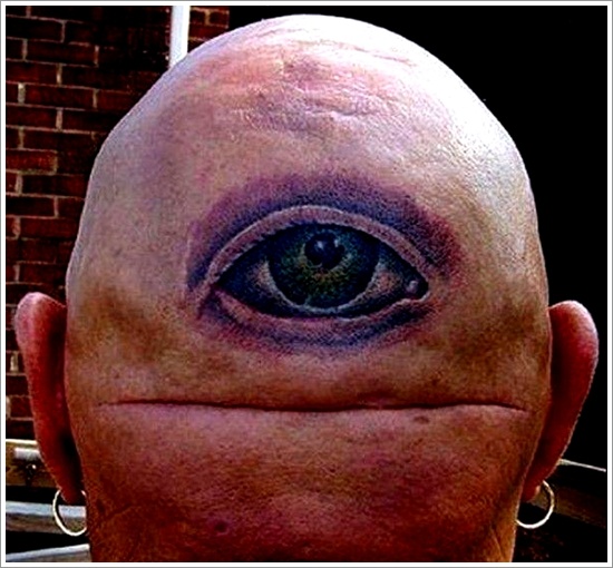 Not so common eye tattoo design, idea 31