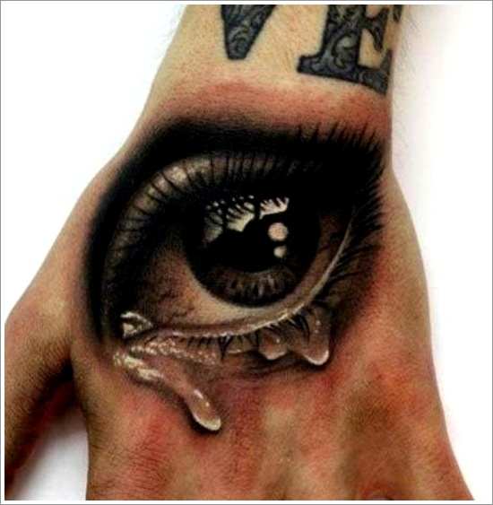 Not so common eye tattoo design, idea 28