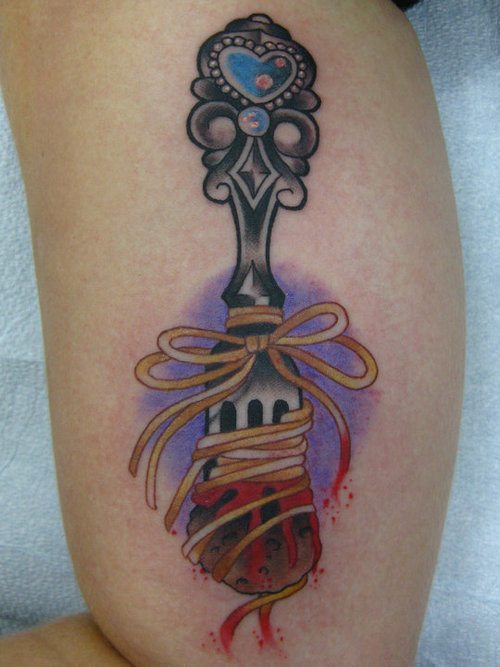 Food tattoo design, idea 11