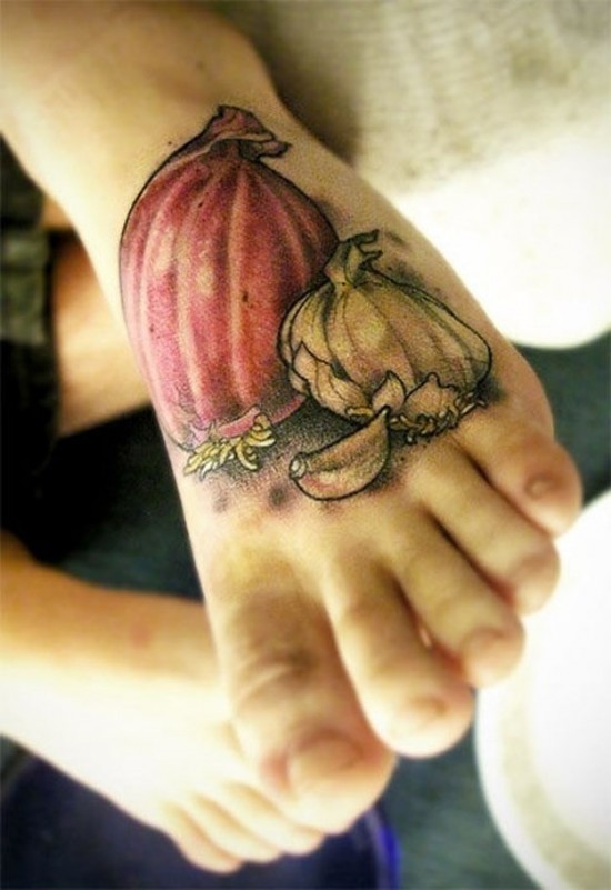Food tattoo design, idea 12