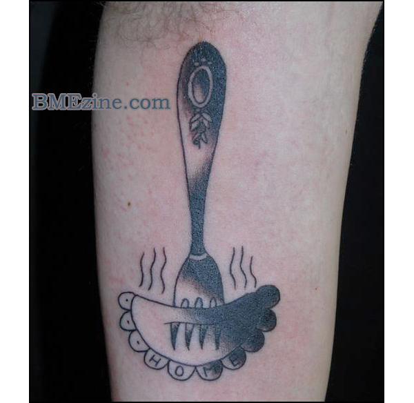 Food tattoo design, idea 16