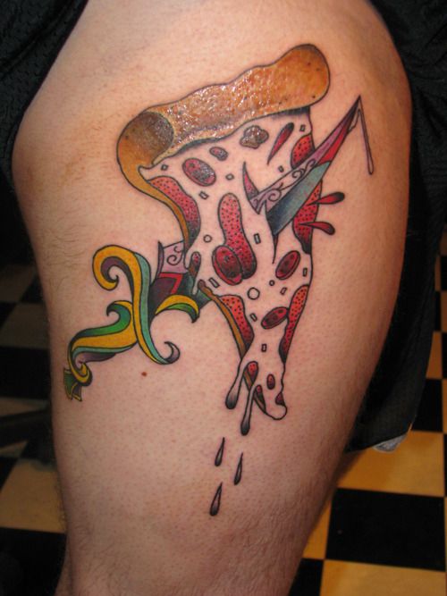 Food tattoo design, idea 2