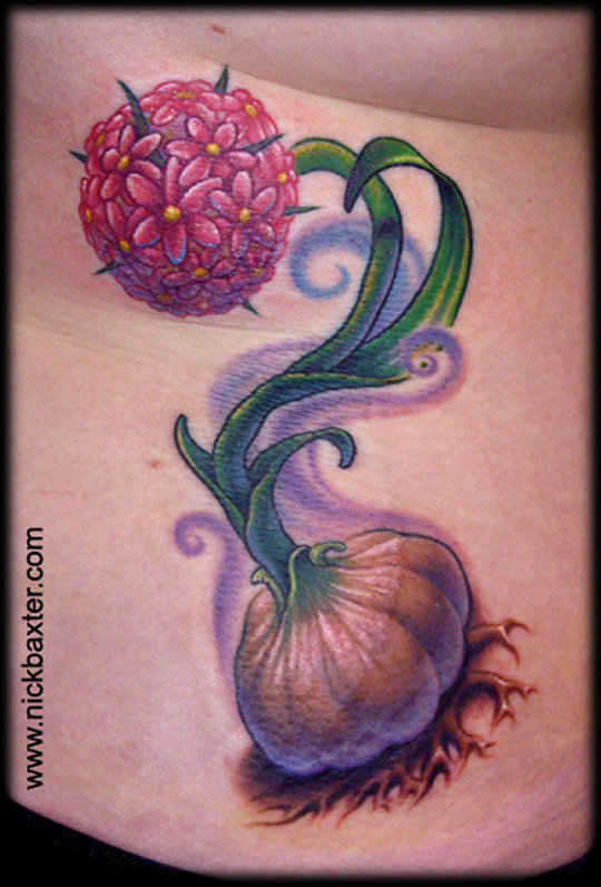 Food tattoo design, idea 4