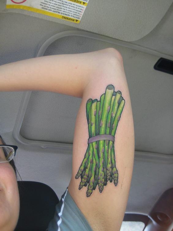Food tattoo design, idea 9