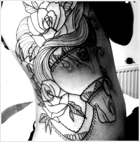Best horse tattoo design design, idea 4