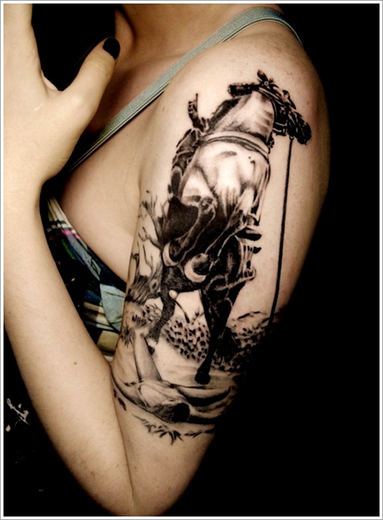 Best horse tattoo design design, idea 6