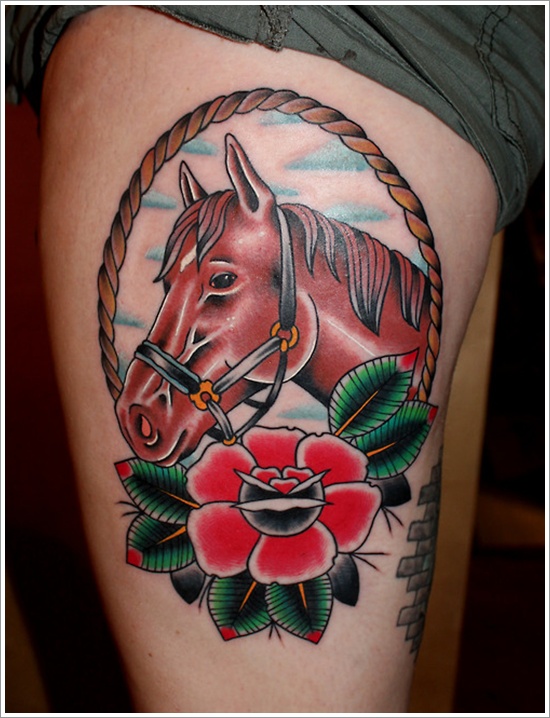 Best horse tattoo design design, idea 13