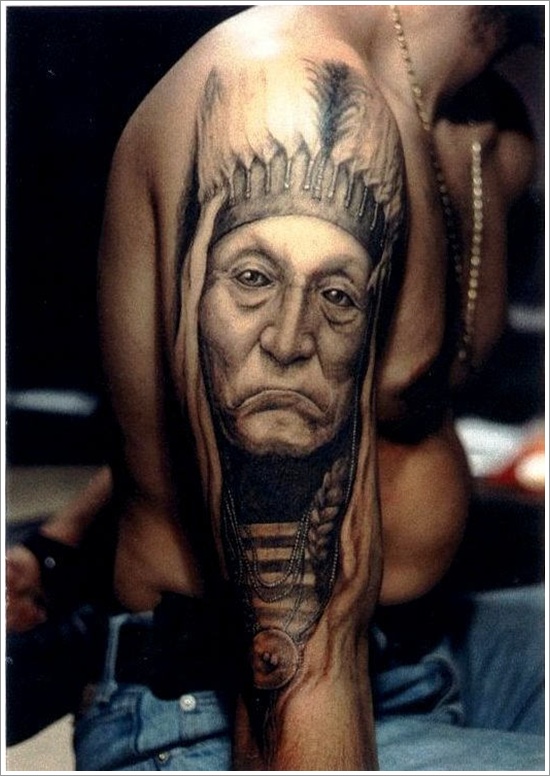 Native american tattoo design, idea 7