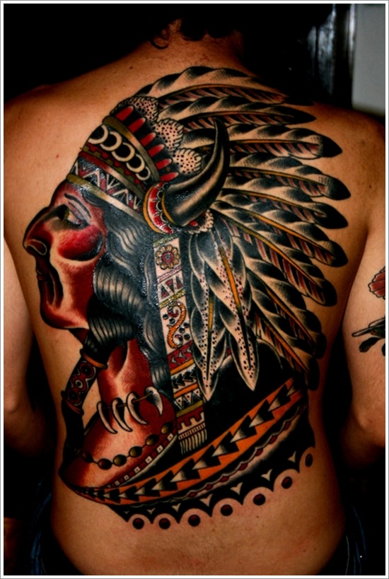 Native american tattoo design, idea 13