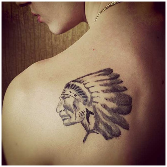 Native american tattoo design, idea 20
