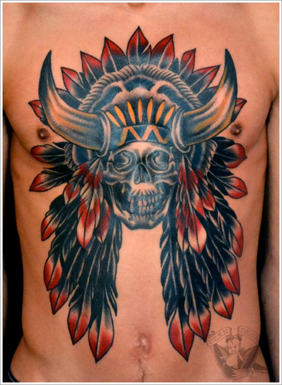 Native american tattoo design, idea 29
