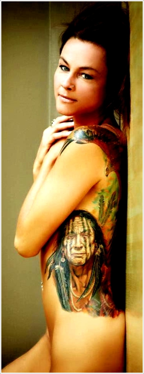 Native american tattoo design, idea 6