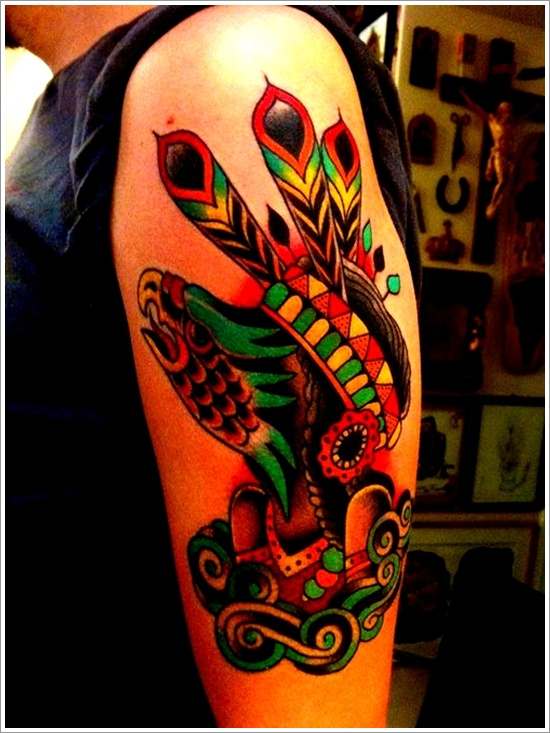 Native american tattoo design, idea 17