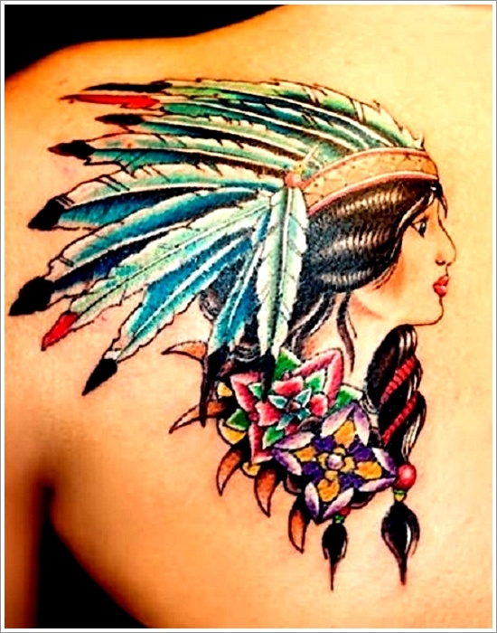 Native american tattoo design, idea 37