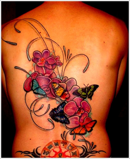 Orchid design, idea 6