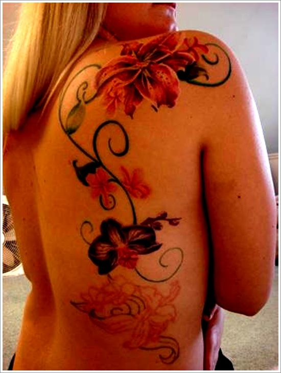 Orchid design, idea 4