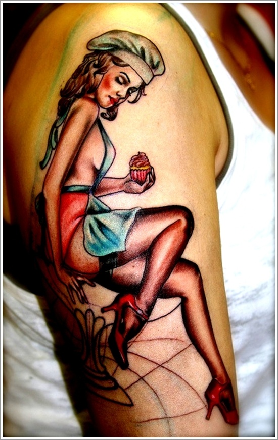 Pin up girls design, idea 14