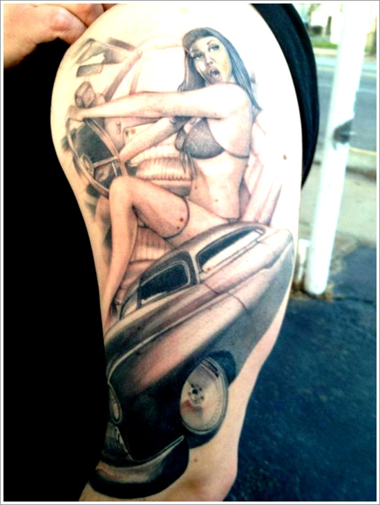 Pin up girls design, idea 16