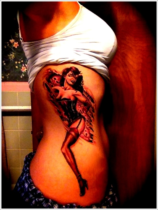Pin up girls design, idea 26