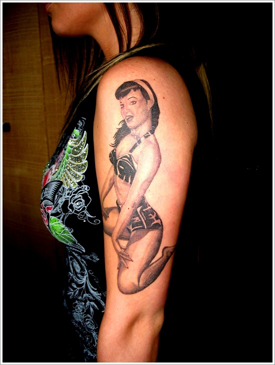 Pin up girls design, idea 28