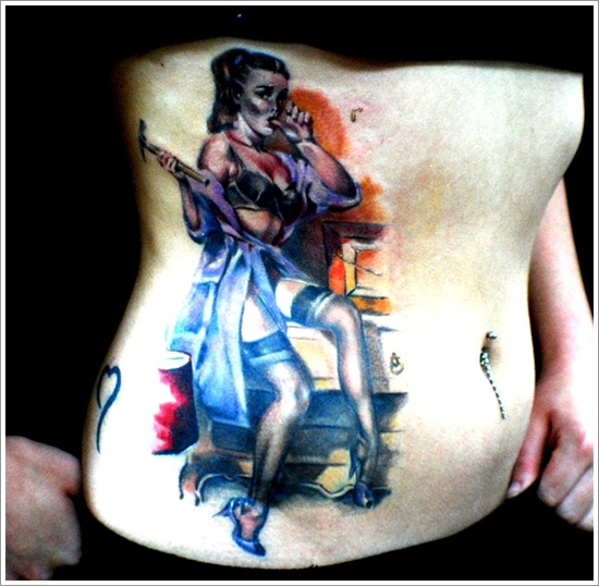 Pin up girls design, idea 20