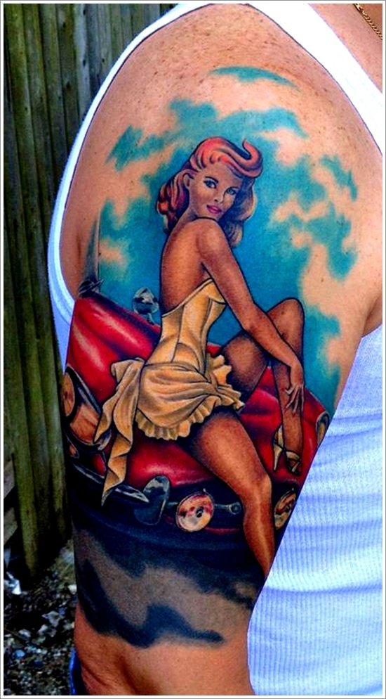 Pin up girls design, idea 17