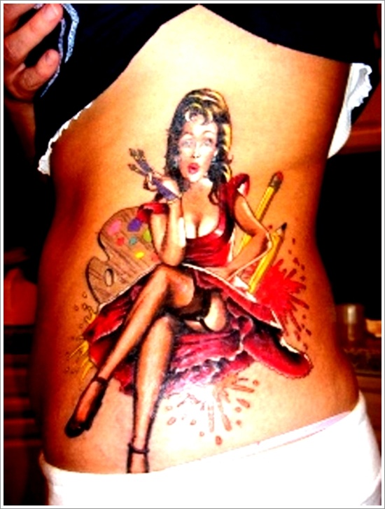 Pin up girls design, idea 32