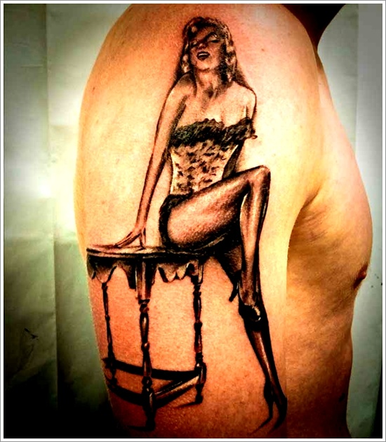 Pin up girls design, idea 6
