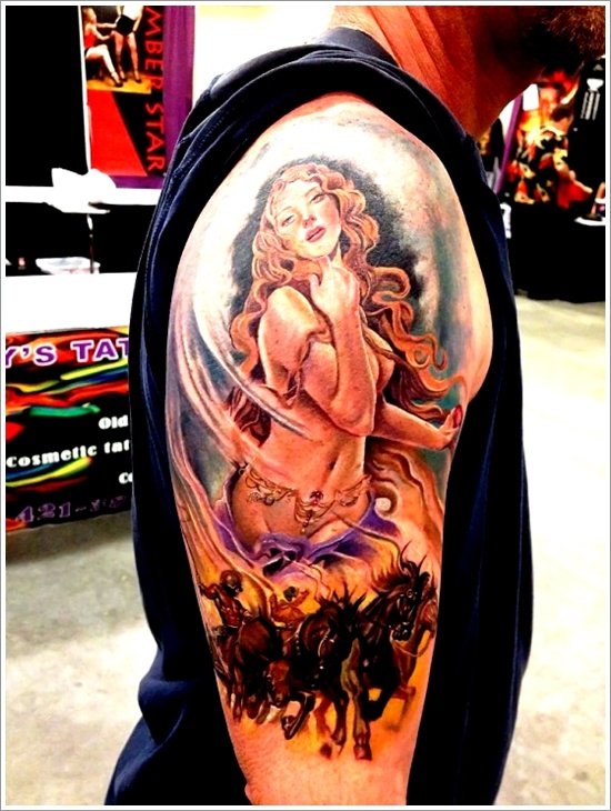 Pin up girls design, idea 8
