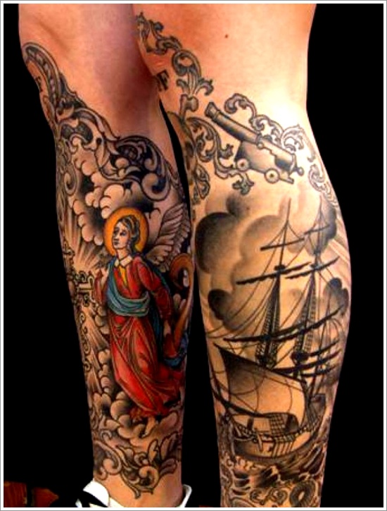 Regal ship based tattoo design, idea 17