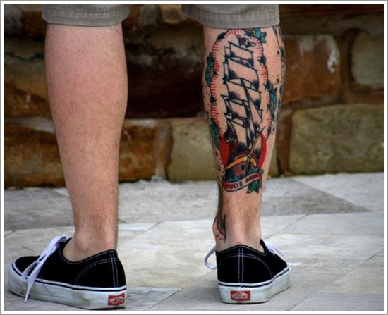 Regal ship based tattoo design, idea 10
