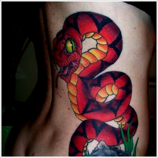 Snake tattoo design, idea 29