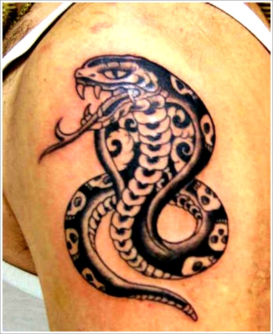 Snake tattoo design, idea 30