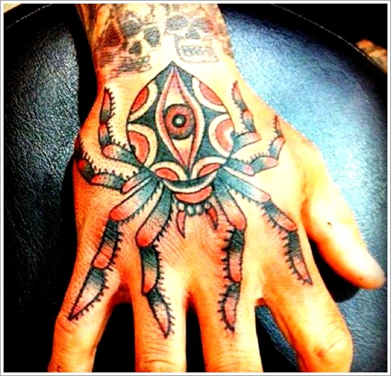 Attractive spider tattoo design, idea 29