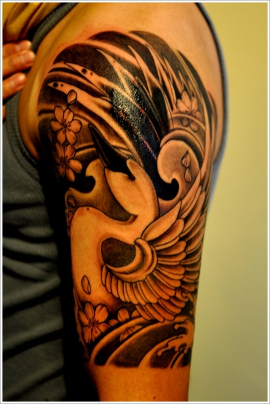 Swan design, idea 11