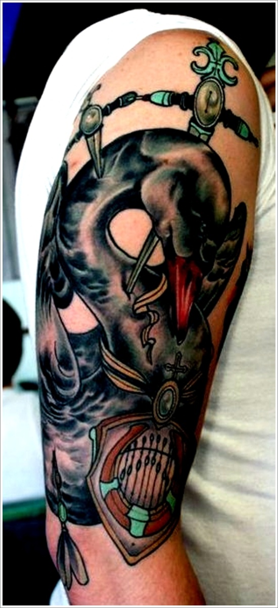 Swan design, idea 27