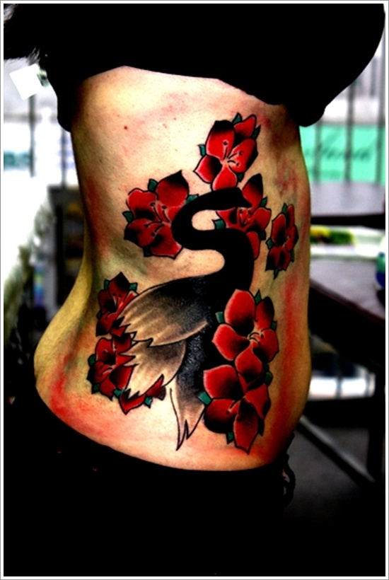 Swan design, idea 14