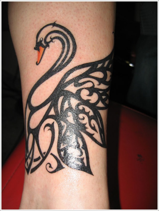 Swan design, idea 22