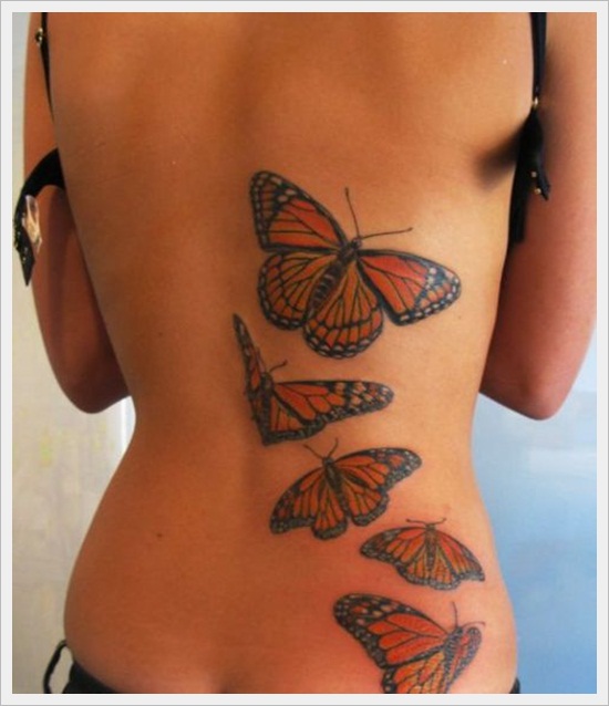 Tribal back tattoos design, idea 15