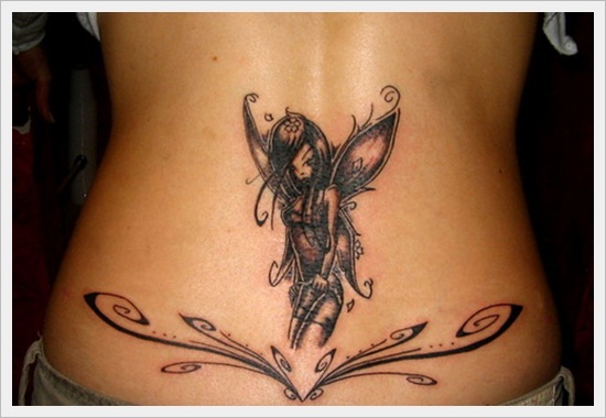 Tribal back tattoos design, idea 12