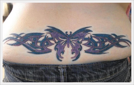 Tribal back tattoos design, idea 30