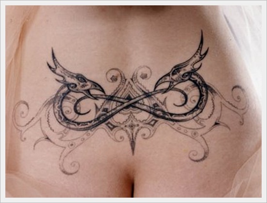 Tribal back tattoos design, idea 37