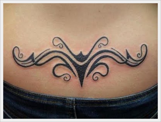Tribal back tattoos design, idea 16